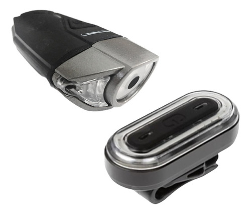 Luz Bicicleta Delantera 300 Lumen + Luz Trasera 40 Lumen Gw