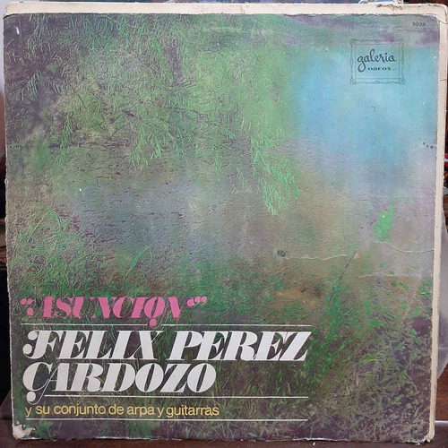 Vinilo Felix Perez Cardozo Arpa Guitarras Asuncion F5