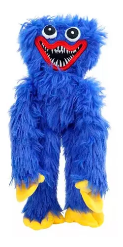 Huggy Wuggy Brasil Pelucia Azul Boneco Playtime Pop Time Bri