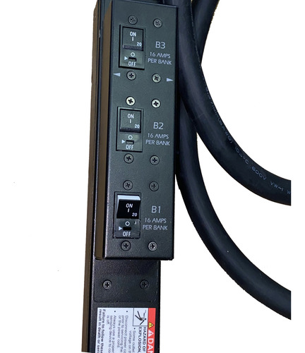 Pdu Rack Comutado Apc Ap7998, 12,5kw, 208v, 21x C13 E 3x C19