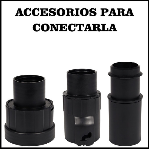 Imagen 4 de 10 de Extensión De Manguera Flexible Einhell Aspiradoras Boquillas