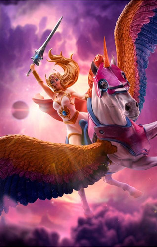 She-ra E Ventania Deluxe - He-man - 1/10 - Iron Studios