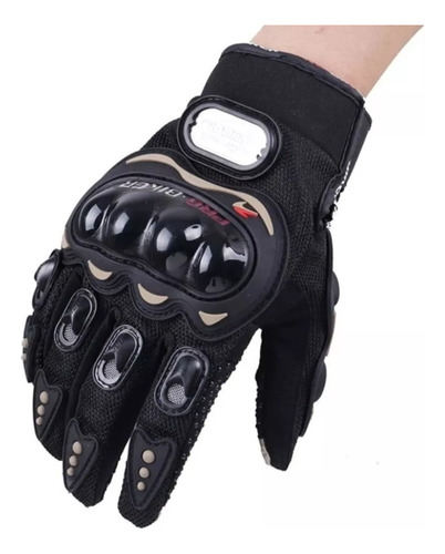 Guantes Probiker Con Protecciones Cross Enduro Negro L