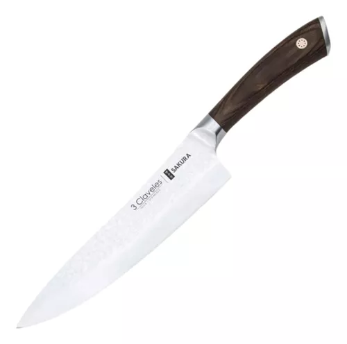 CUCHILLO COCINERO MEDIO GOLPE 25 CM 1162 3 CLAVELES