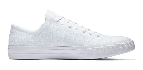 Converse 157592c Premium Blanco Alta Tec Monocromo Escolar Meses