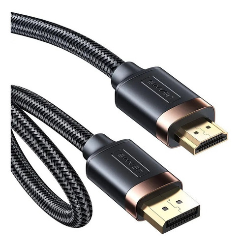Imagen 3 de 6 de Cable Hdmi 2.0 Hd 4k 2m Negro Usams