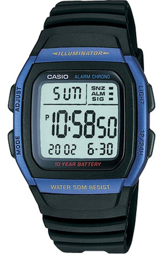 Reloj Casio W-96h-2a Hombre 100% Original 