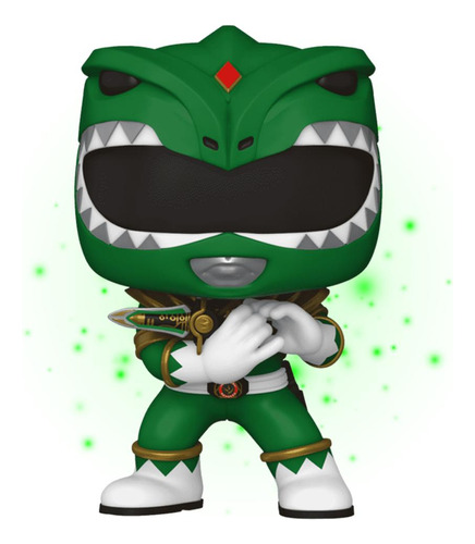 Funko Pop Power Rangers Exclusive Ranger Verde #1376 Oficial