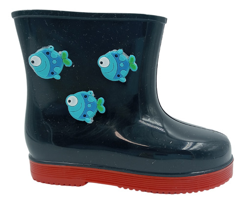 Bota De Plástico Para Lluvia Bebe Niño Niña, Seguro, Cómoda