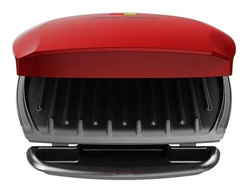 Parrilla eléctrica George Foreman GR2080 120V roja