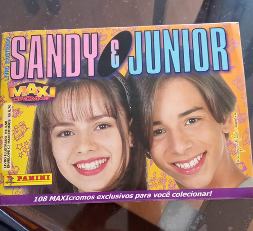 Album Figurinha Sandy E Junior Completo Panini Colecionador