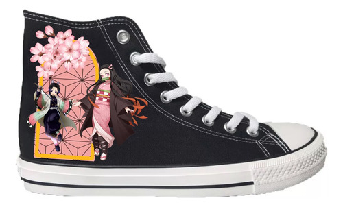 Zapatillas Con Caña Nezuco Demon Slyer #2 Regalos Navidad