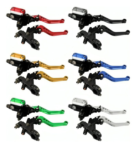 Kit Manilla Racing Universal Para Moto Colores Variados