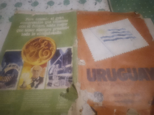 Álbum De Figuritas El Uruguay En Sus Sellos Faltan 12 Figuri