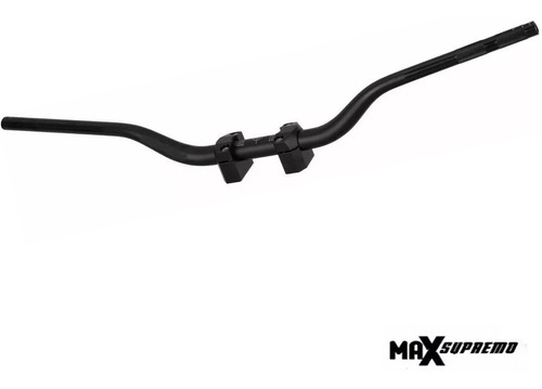 Guidão Preto Fat Bar Baixo Xre Lander Xtz Xt660