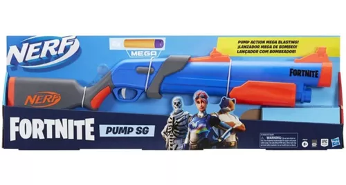 Lançador De Dardos Nerf Fortnite Pump Sg Arminha 12 76cm