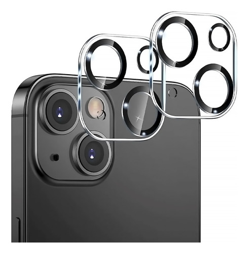 P. Cámara Para iPhone Transparente 15 Pro - 15 Pro Max