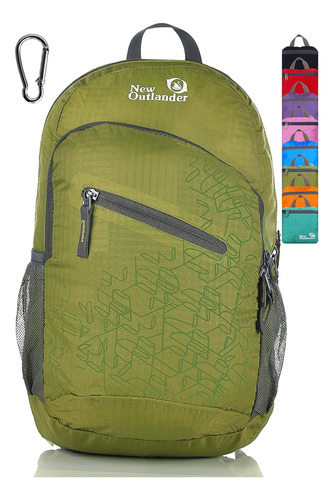 Mochilas Impermiable Para Viajes Y Senderismp-33lts /verde