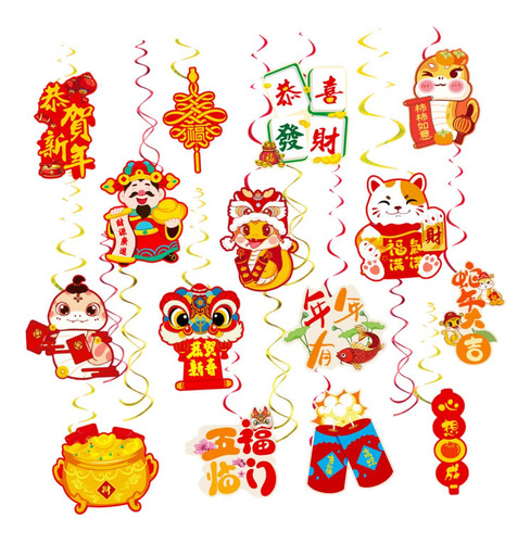 Decoraciones Colgantes Para El Año Nuevo Chino 2025,