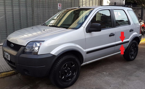 Ford Ecosport 2003 /2009 Bagueta De Puerta Trasera Izquierda