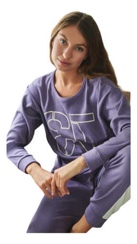 Pijama Seventy Dama Invierno T.1-4 Mariene Art 2209