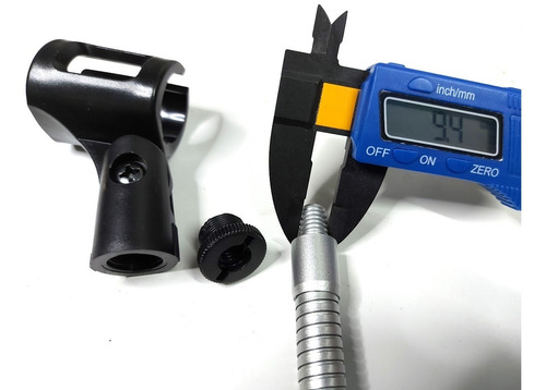 Imagem 4 de 7 de Pedestal De Mesa Para Microfone Suporte Flexível C/ Cachimbo
