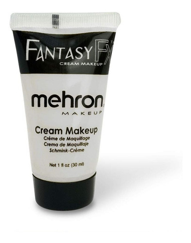 Base de maquillaje en cremoso Mehron Mehron Fantasy FX Mehron tono blanco - 30mL 1.76oz
