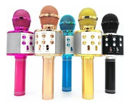 Micrófono Karaoke Bluetooth Portátil Parlante