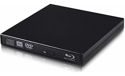 Dvd Blu Ray Externa Usb 2.0 Portatil Bd Cd Player Rom Rw Pc