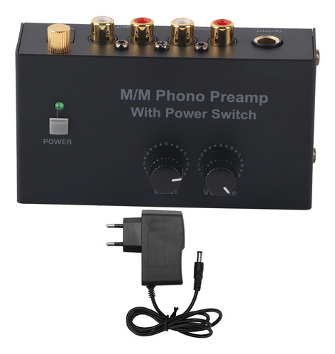 Dispositivo De Control De Entrada Y Salida Phono Preamp L R