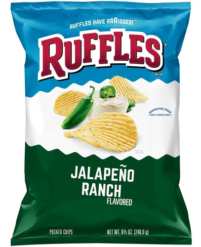 Ruffles Jalapeño Ranch (240.9g) 