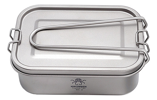 Lonchera Para Comida Bento Bento Box Camping Titanium