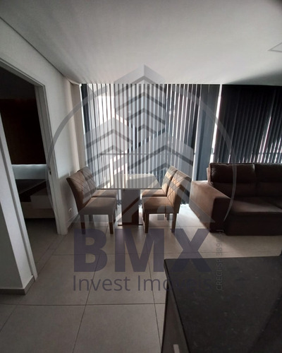 Imagem 7 de 26 de Venda/locação Jk Studio, Apartamento Mobiliado 46 M², 1 Dorm, Todo Com Armários, Living, Água Quente, Chuveiro Gás, Home Office, Spa, Lazer, Campolim - Ap00184 - 69955284