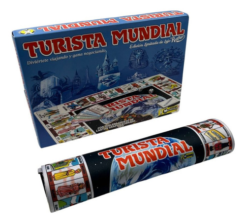 Turista Mundial Retro Tablero Neopreno Playmate Montecarlo