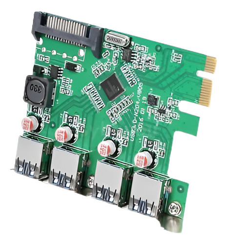 4 Puertos Superspeed Usb 3.0 Pci Express Controladora Tarjet