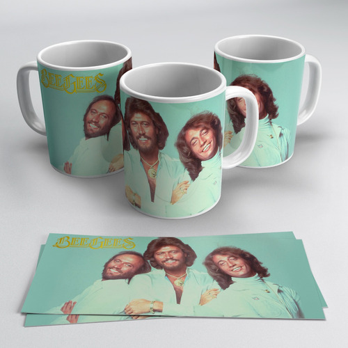 Taza Mágica 11 Oz / Bee Gees ,m01 (1 Pz)