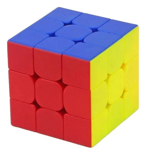 Cubo Rubik 3x3 Profesional Speed Cube Sin Adhesivo Blanco