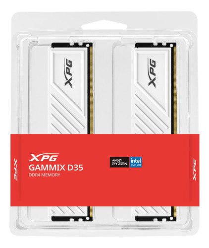 Memoria Ram 16gb Ddr4 3200mhz Adata Gammix D35 Blanco