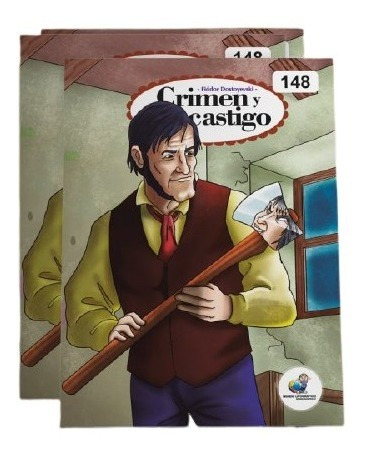 Libro Obra Literaria - Crimen Y Castigo.