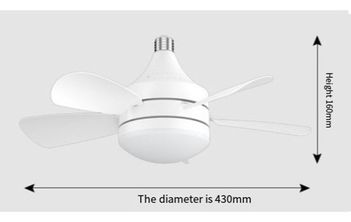 Ventiladores De Techo Con Luces Y Control Remoto - Luz De Ve