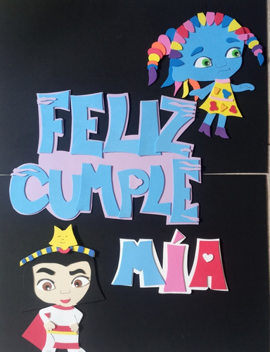 Cartel Supermonstruos Goma Eva Gigantografia Cartel Cumple