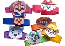 Comprar Cotillon Paw Patrol Vincha Goma Eva Capitas Antifaz Cotillon
