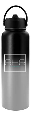8h8 Live Beyond Double Wall Water Bottle Acero Nzd1v