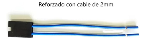 Portafusible Aereo Reforzado C/ Cable 2mm, P/ Fusibles Ficha
