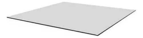 1 Vidro Modulado Para Balcão 30x30 Temperado 4mm 