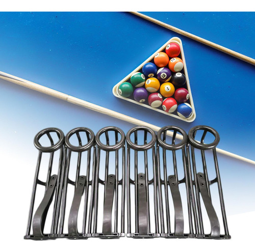 . 6 Rieles Deslizantes Para Mesa De Billar, Piezas De Riel