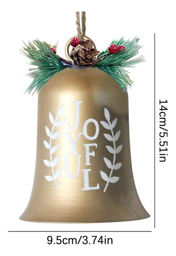 . E. Adornos Navideños, Campanas De Navidad, Colgantes,