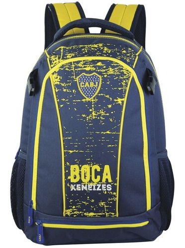 Mochila Boca Juniors Deportiva Red Porta Pelota Desmontable