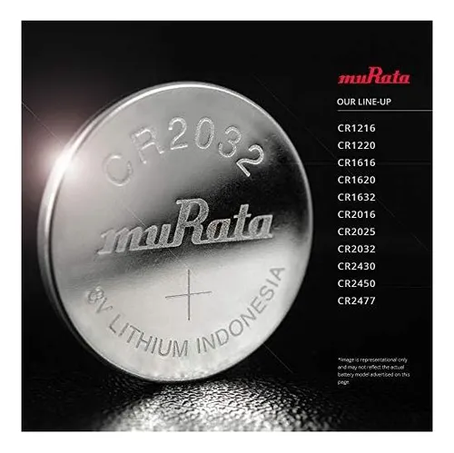 Batería Murata Cr1220 Dl1220 Cell De Moneda De Litio Ecrv