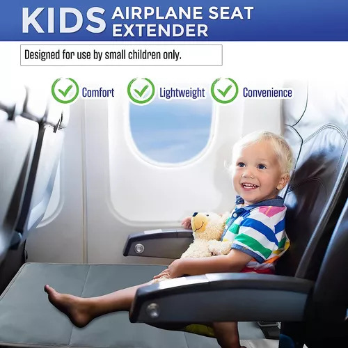 Silla De Avión Para Niños Con Reposapiés Extendido